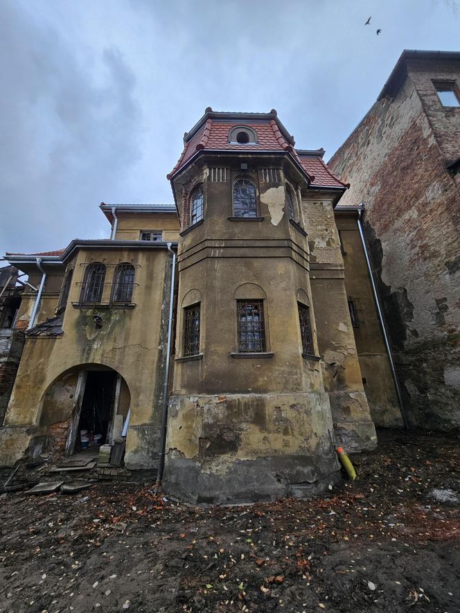 Willa Hugona Nitsche w Bielsku-Białej była ruiną