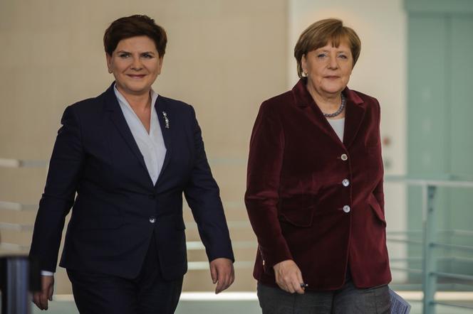 Spotkanie Szydło - Merkel