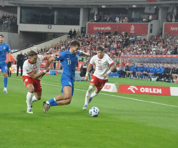 Mecz Polska-Finlandia na Stadionie Śląskim. Biało-Czerwoni w pięknym stylu pokonali Finów
