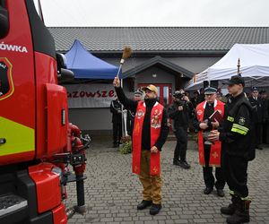 Powiat Siedlecki: nowy średni wóz ratowniczo-gaśniczy trafił do strażaków ochotników z OSP Grochówka w gminie Zbuczyn
