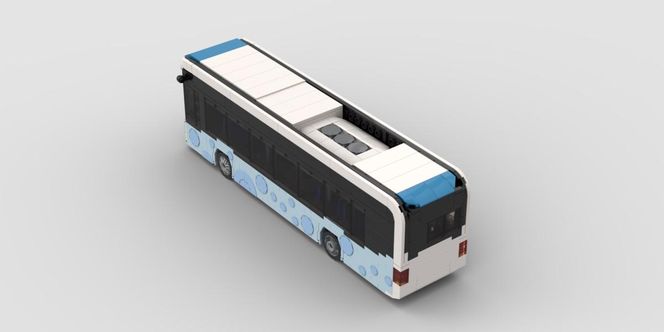 Poznański autobus w wersji Lego