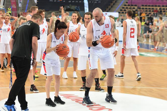 Gwiazdy na meczu Gortat Team - Wojsko Polskie 