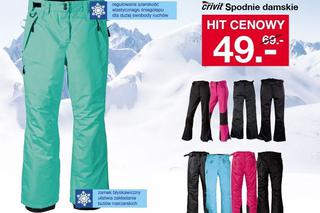 Wyprzedaż KURTEK i SPODNI narciarskich w Lidlu od soboty!