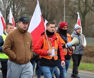 Protest rolników 20 marca w Lublinie. Przeszli ulicami miasta pod LUW