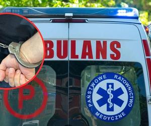 Wyzywał ratowników i zniszczył ambulans. 35-latek z Gdańska miał nietypowe żądanie