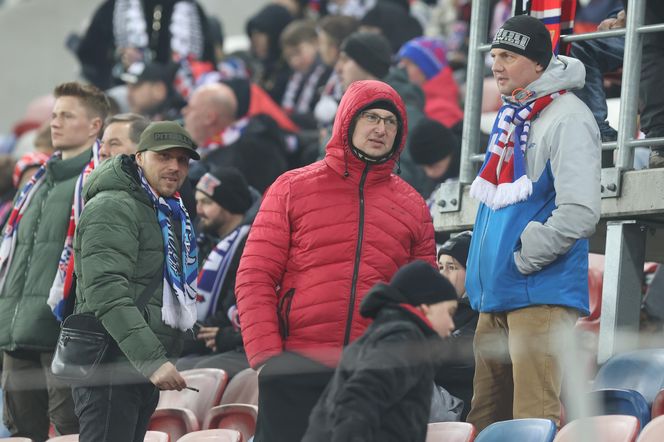 Kibice na meczu Górnik Zabrze - Lech Poznań