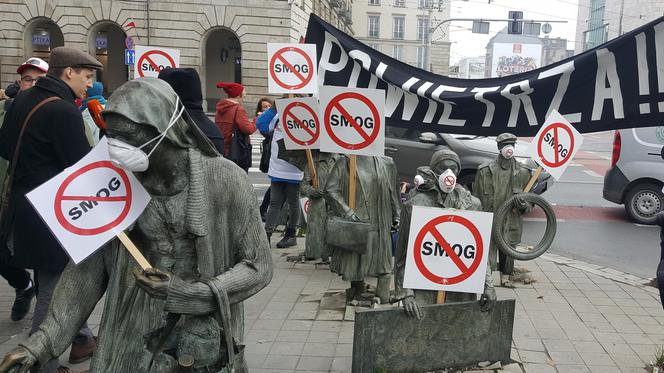 Happening Dolnośląskiego Alarmu Smogowego