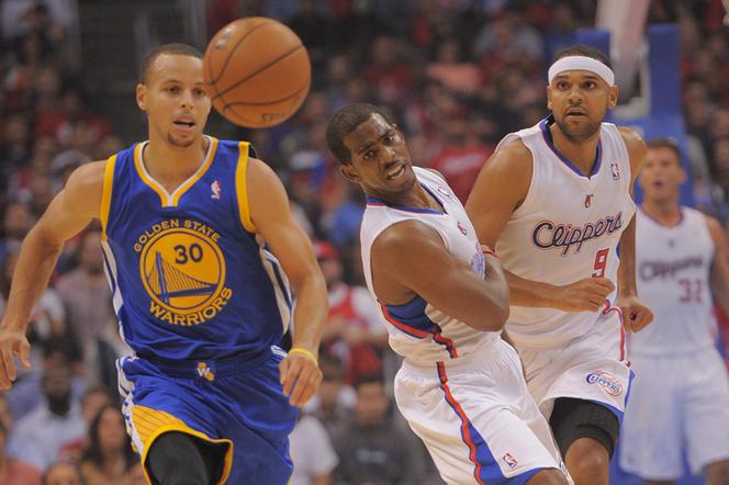 NBA Stephen Curry Goldan State i Chris Paul Clippers