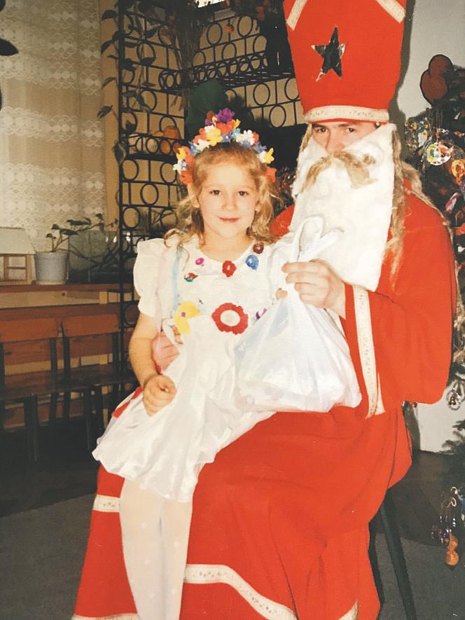 Święta gwiazd w dzieciństwie