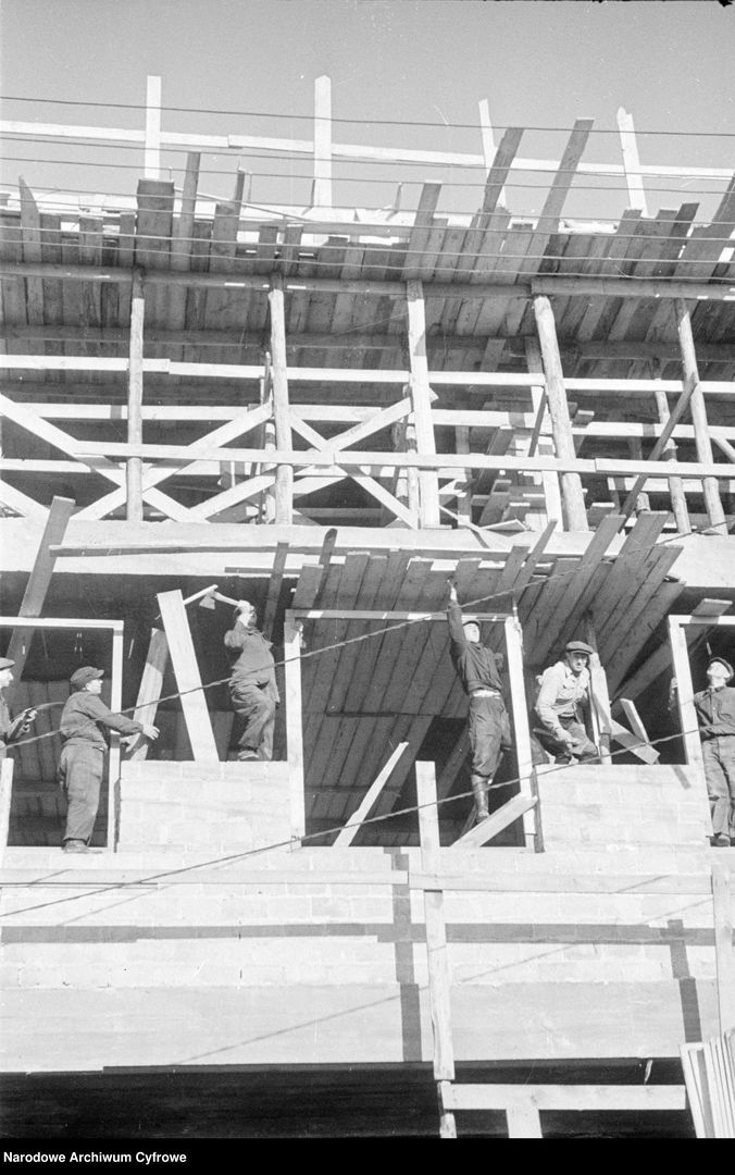 Główny Urząd Statystyczny w Warszawie w trakcie budowy