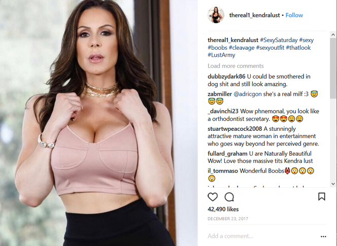 Kendra Lust - gwiazda porno, którą interesuje James Rodriguez