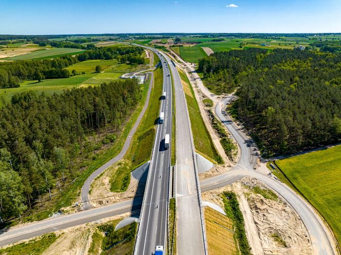 Obwodnica Łomży w budowie - najświeższe zdjęcia - maj 2025
