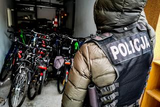 33-latek z Białegostoku ukradł siedem rowerów i poszedł na komendę [WIDEO]