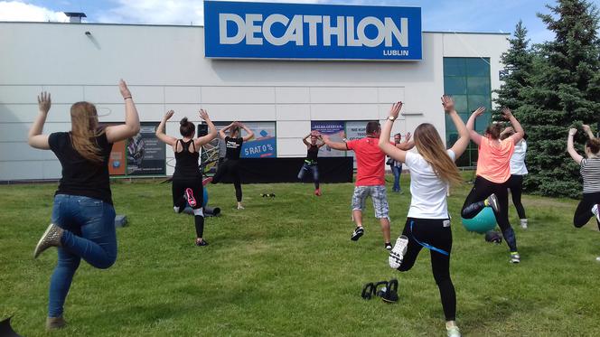 Sobotnie pokazy i treningi w Decathlon Lublin
