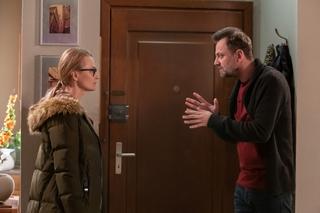 Na Wspólnej, odc. 2876. Krzysztof Smolny (Łukasz Konopka), Natalia (Magdalena Aleksander)