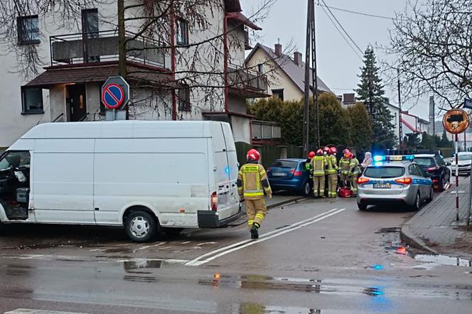 Policjanci wyjaśniają okoliczności wypadku w Wejherowie