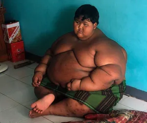 Najgrubszy chłopiec świata schudł ponad 100 kg! Diametralnie zmienił swoje życie
