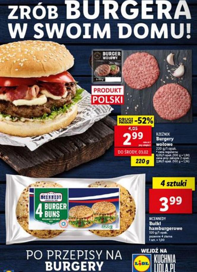 Zrób burgera w swoim domu!