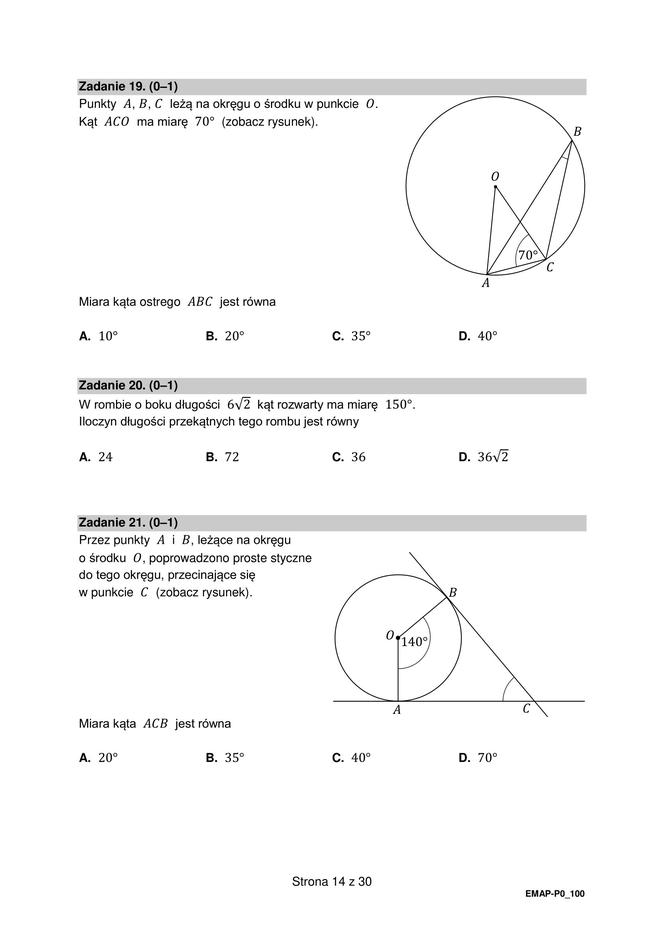 Matura z matematyki 2023 - arkusze CKE stara formuła