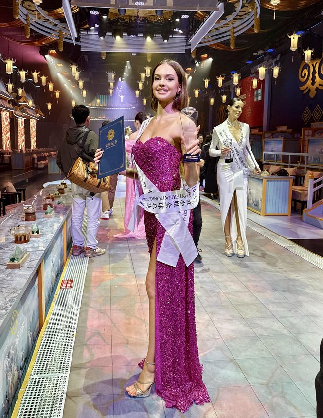 Polka podbiła Chiny! Ewa Bochenko z tytułem I Wicemiss Miss Friendship International 2025