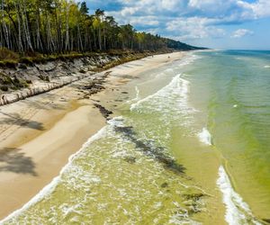Plaża w Lubiatowie.