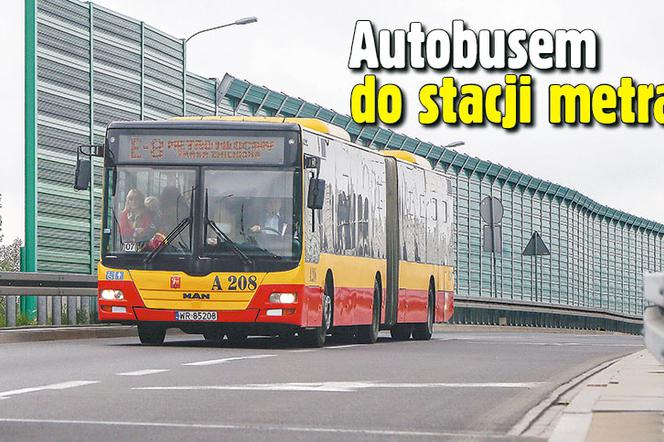 Autobusem do stacji metra