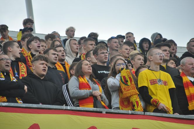 Korona Kielce - Lech Poznań. Zdjęcia kibiców na Exbud Arenie