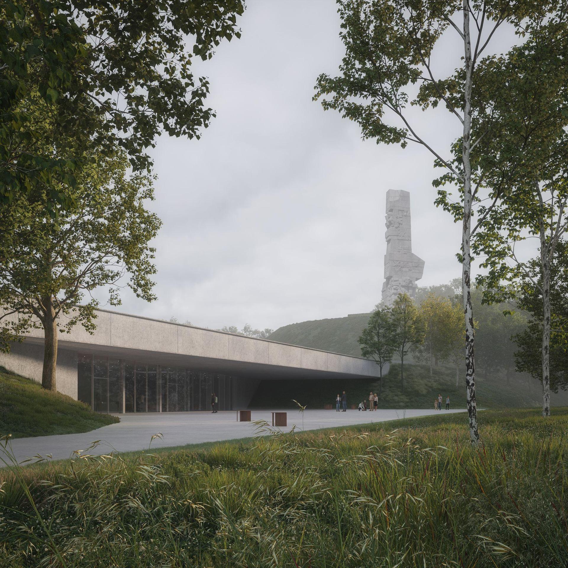 Muzeum Westerplatte według Heinle, Wischer und Partner Architekci