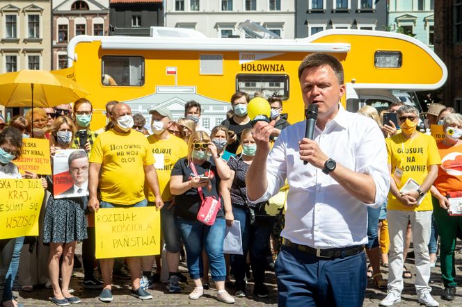 Tak zmieniał się Szymon Hołownia