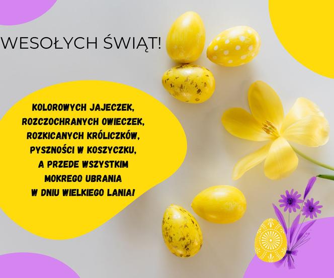 Kartka wielkanocna z życzeniami - wyślij ją komu tylko chcesz!