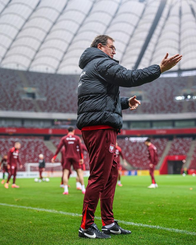 Trening Reprezentacji Polski w piłce nożnej