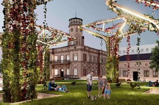 Wizualizacja placu Biegańskiego w Częstochowie po przebudowie