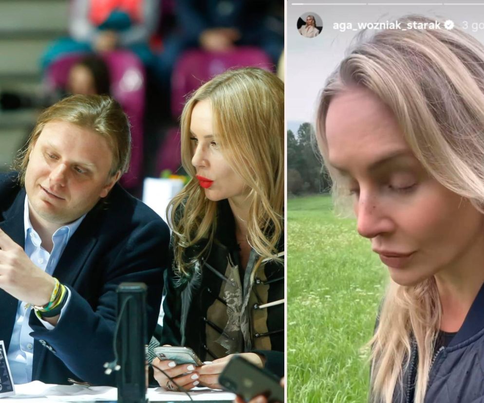 Agnieszka Woźniak-Starak z mężem i 6 lat po jego stracie