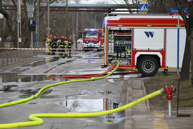 Duży wyciek gazu na Targówku 