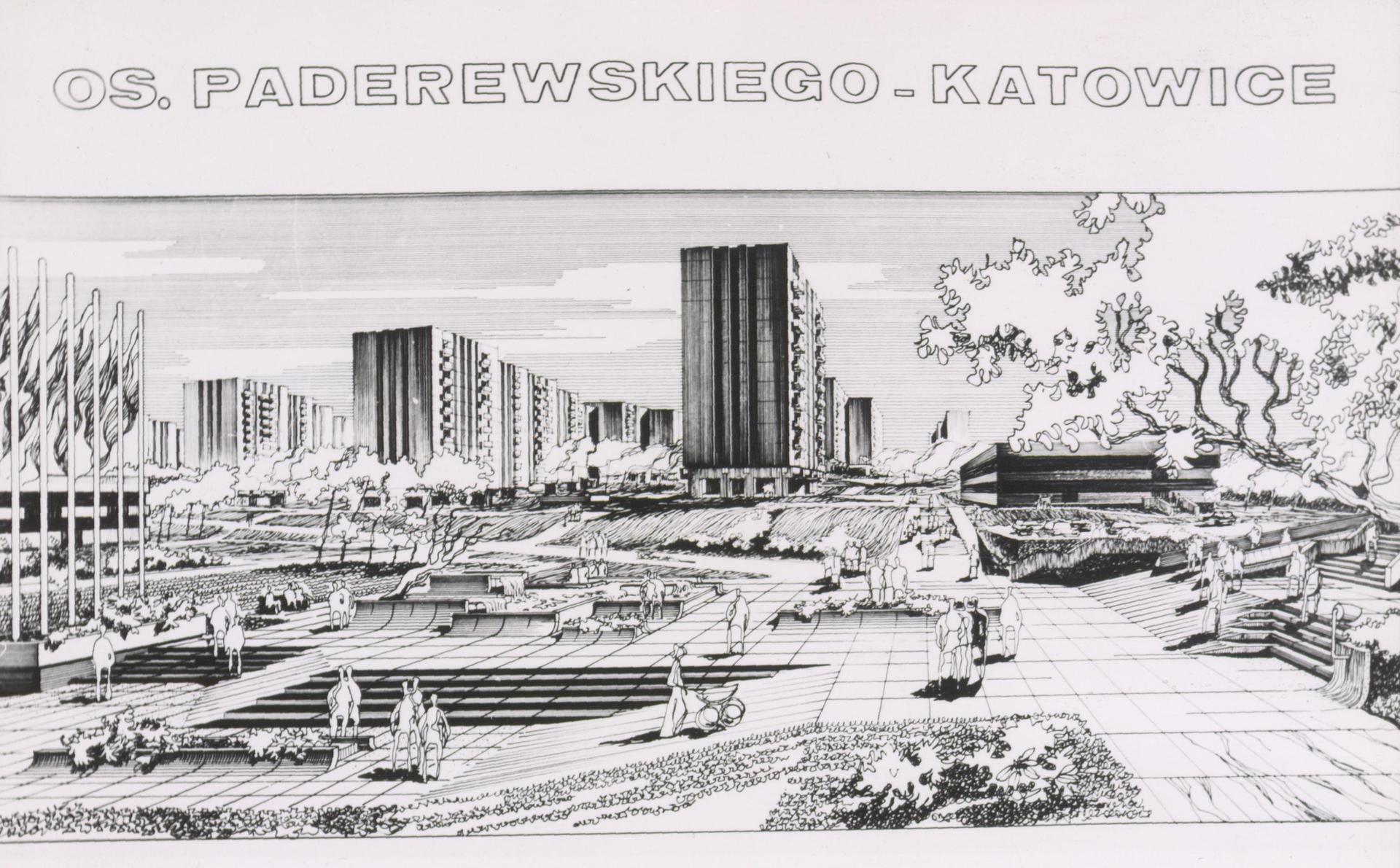 Skarbek, Zenit i inne budynki Juranda Jareckiego, budowniczego Katowic - stare zdjęcia i niezrealizowane projekty