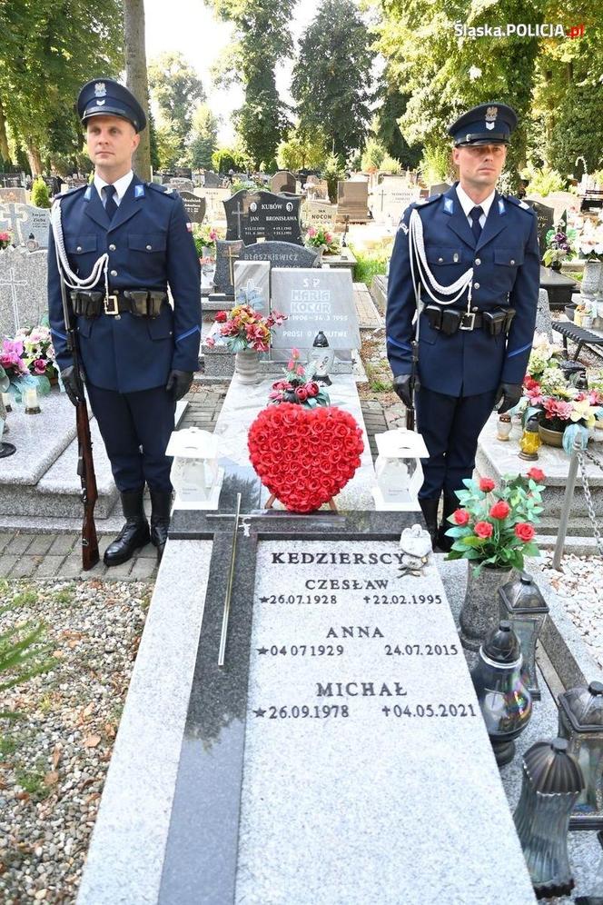 Racibórz: Odsłonięto obelisk poświęcony tragicznie zmarłemu asp. Michałowi Kędzierskiemu