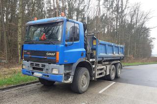 Zatrzymali ciężarówkę do kontroli. Na dalszą jazdę nie było już żadnych szans