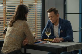 Barwy szczęścia, odcinek 3164. Błażej (Piotr Ligienza), Weronika (Maria Świłpa)