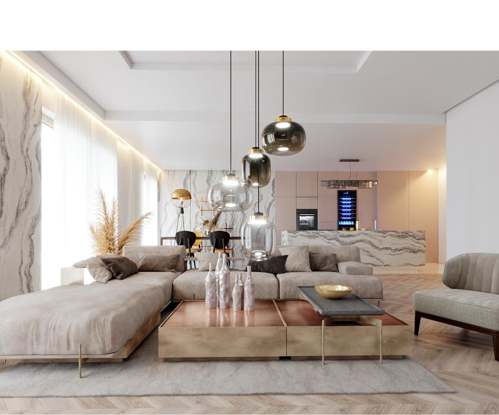 Wnętrza najbardziej ekskluzywny apartament w Polsce