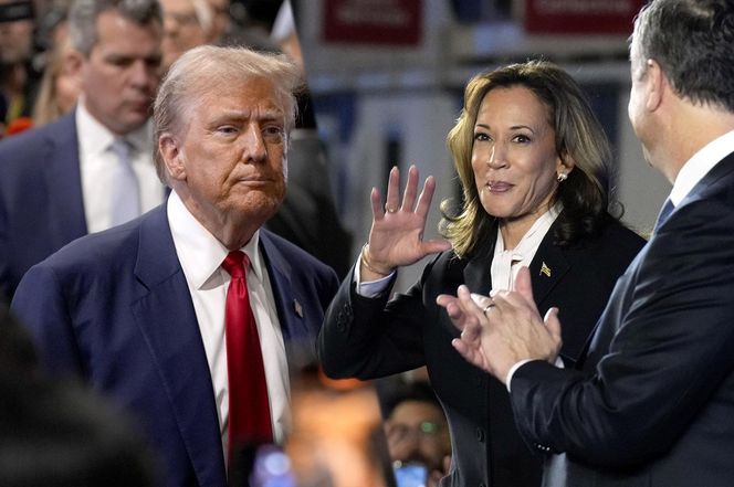 Kamala Harris i Donald Trump. Po debacie prezydenckiej w USA