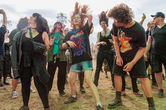 Festiwalowicze na Pol'and Rock Festivalu 2025