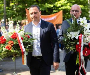 Chorzów. Pochód Ludzi Ognia w Świętego Floriana