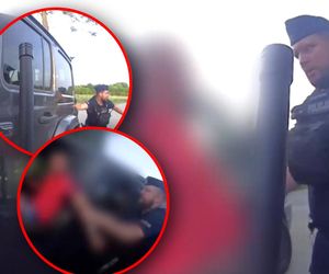 Pijany kierowca demolował wieś. Szalony rajd zakończył się spektakularną akcją policji. Szokujące nagranie!