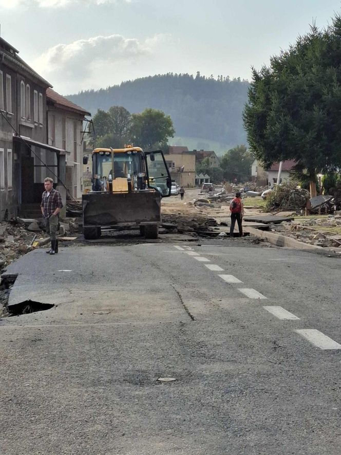 Lądek Zdrój po powodzi