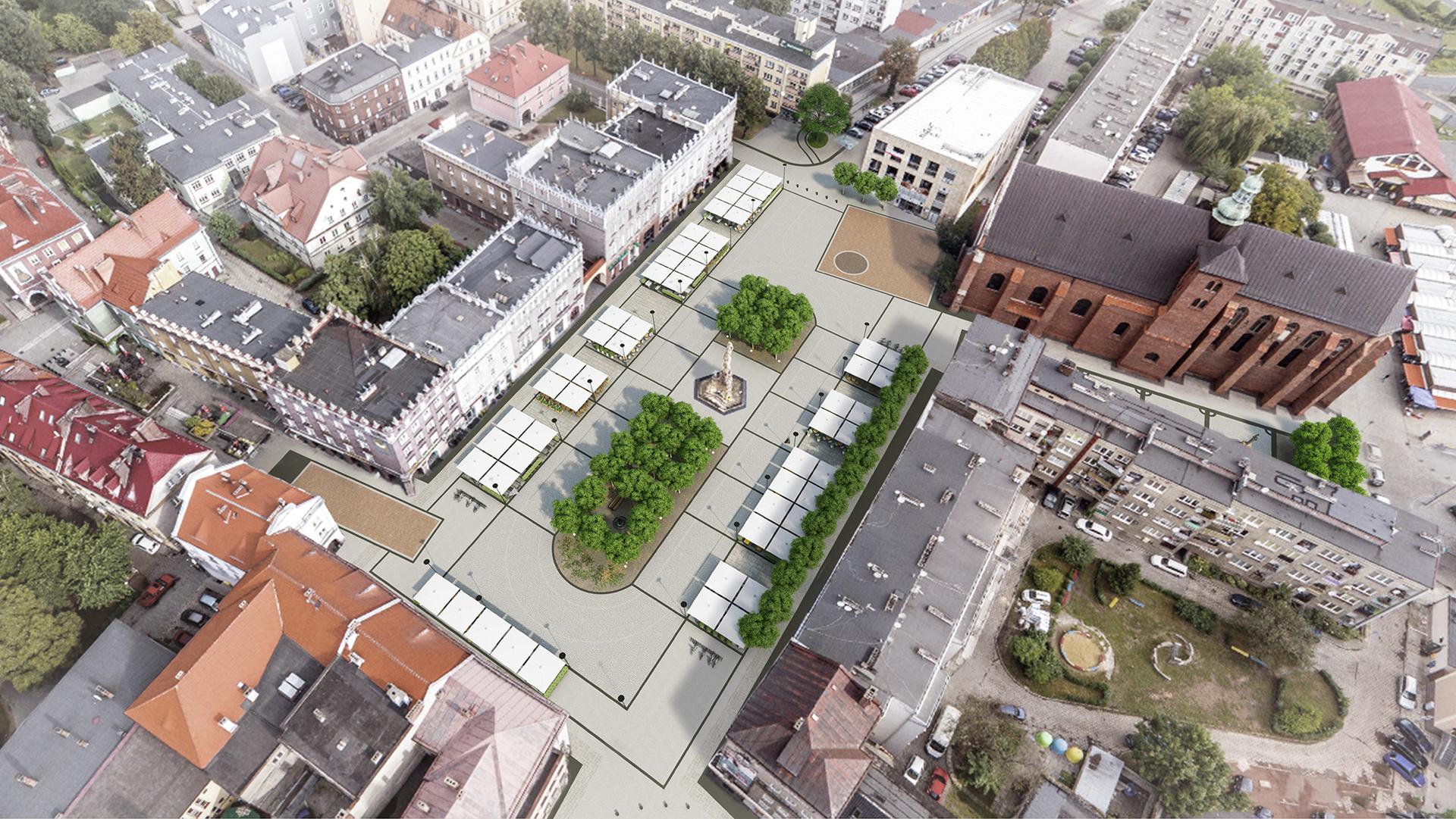 Wyniki konkursu na zagospodarowanie rynku w Raciborzu