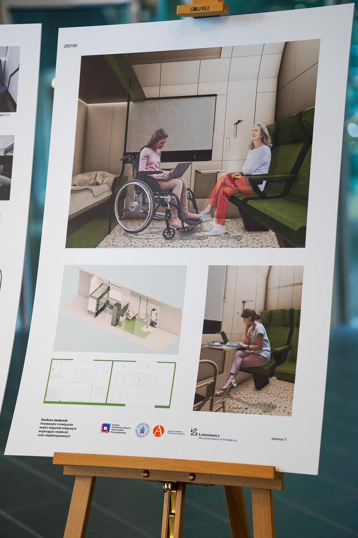 Tak mogą wyglądać wagony przyszłości.