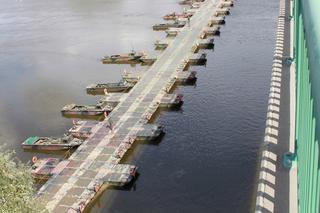 Most pontonowy dłużej na Wiśle? Wodociągi warszawskie poprosiły wojsko o zmiany