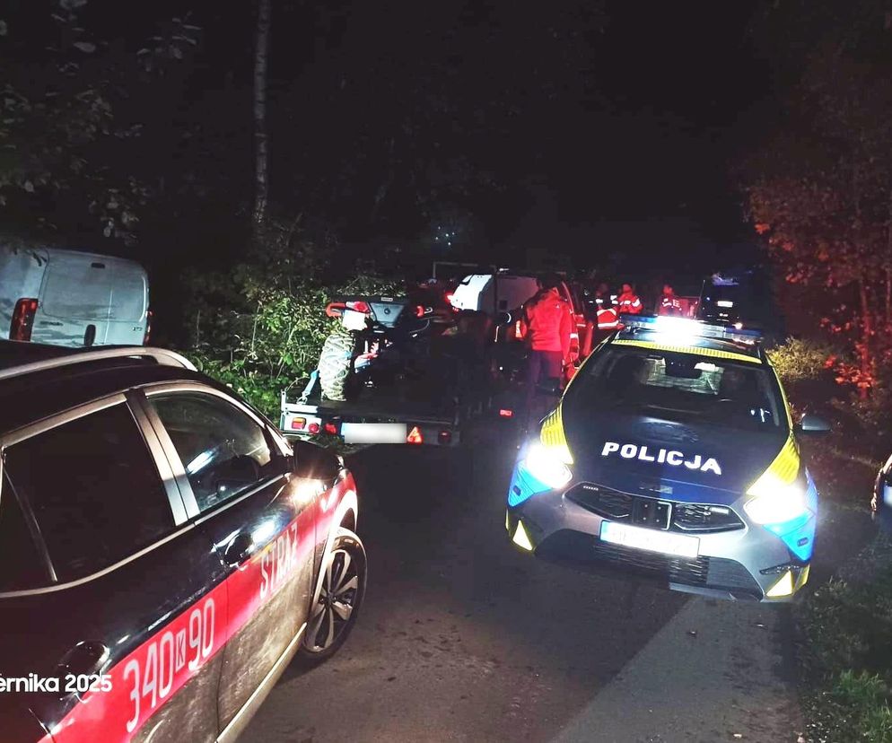 Starsza pani zagubiła się w lesie na grzybach. Szukano jej prawie  3 godziny