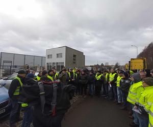 Protest przewoźników Szczecin 