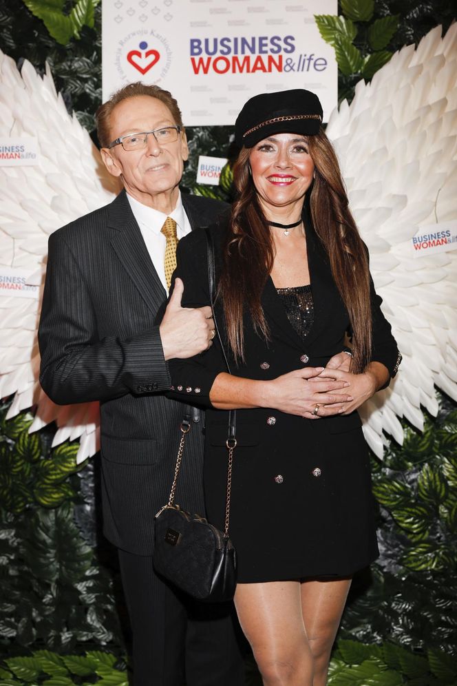 Jacek Borkowski z żoną